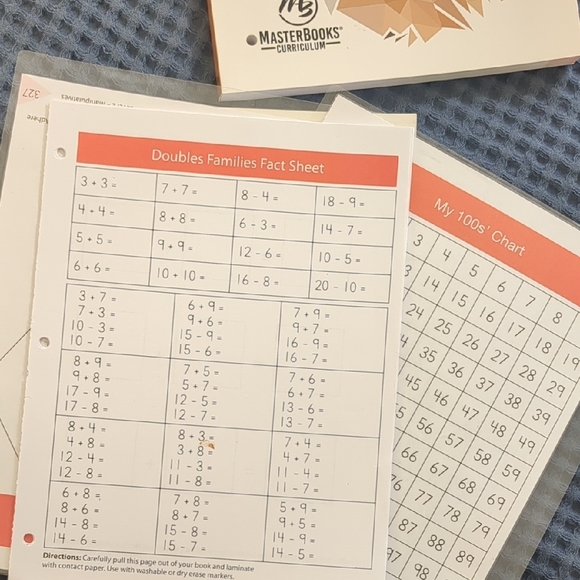 Master Books Math Set Level 2 - Picture 2 of 3